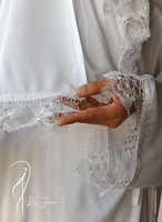 شرشف صلاة لف ابيض ستان اويا من لاجور