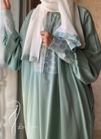 شرشف صلاة باتيك تفني واخضر سستة