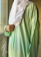 شرشف سادة أخضر باستيل سستة