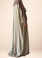 شرشف صلاة باتيك لف طرحة منفصلة بيج