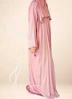 شرشف صلاة لف وردي فاتح مزين بالاويا الفخم من لاجور