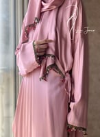 شرشف صلاة لف بصلي وردي بالكروشبه و الورد الاويا ال...