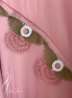 شرشف صلاة سستة اويا أحمر و أخضر زرعي