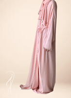 شرشف صلاة لف وردي على خربزي بالكروشيه و الورد الاو...