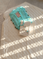 شرشف صلاة لف تيفني قطن مزين بأويا يدوي مميز