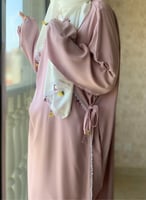 شرشف صلاة لف وردي بصلي فاتح بالكروشيه و الورد الاو...