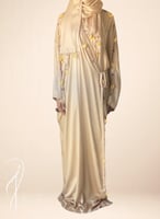 شرشف صلاة لف بيج ستان مزين بالكوشي اليدوي و الطرحة...