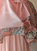 شرشف صلاة لف رسم باتيك بنك خربزي بنقشة اخضر و خربز...