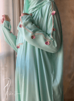 شرشف صلاة سحاب تفني كروشيه يدوي