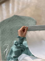 عباية شرشف سستة تفني فاخر من القطن الستان و القطن...