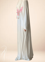 شرشف صلاة سستة أبيض مع أويا فوشي