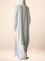 شرشف صلاة لف ابيض المزين بالكروشبه و الورد الاويا...