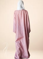 شرشف لف أحمر طوبي جينز طرحة متصلة