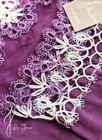 شرشف صلاة لف موف غامق اويا فاخر