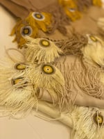 طرحة بكروشيه طاووس اويا تركي