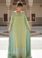 ثوب أخضر باتيك من لاجور حق رمضان