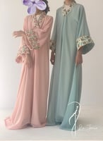 فستان كيمونو للأطفال مطرز