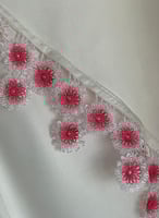 شرشف صلاة سستة أبيض مع أويا فوشي