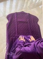 شرشف سادة موف بنفسجي سستة