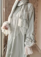 شرشف صلاة سستة رايون دانتيل عدة ألوان (حبة واحدة)