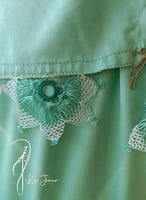 شرشف صلاة لف تيفني ستان مزين بورد أويا يدوي من لاج...