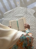 شرشف صلاة منقوش ورد تفني و بني من لاجور