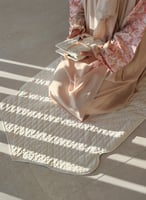 شرشف صلاة لف باج مع خربزي رسم باتيك فاخر