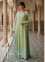 ثوب أخضر باتيك من لاجور حق رمضان