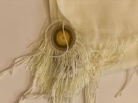 طرحة بكروشيه طاووس اويا تركي