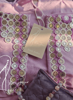 شرشف صلاة لاجور لف بنفسجي بكروشيه ترتر يدوي من لاج...