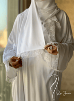 شرشف صلاة لف ابيض ستان اويا من لاجور