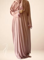 شرشف صلاة اويا ورد وردي لف بصلي باستيل وردي