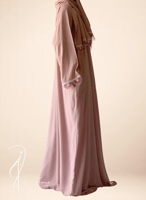 شرشف صلاة اويا ورد وردي لف بصلي باستيل وردي