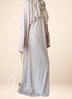 شرشف صلاة بسستة كروشيه موف فاتح و الطرحة مثبتة