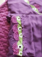 شرشف صلاة لف بنفسجى اويا فاخر و انيق