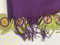 طرحة بكروشيه طاووس اويا تركي