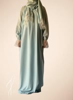 شرشف مرد لف سماوي باستيل دانتيل