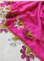 طرحة أويا ورد بوال فوشي ورود