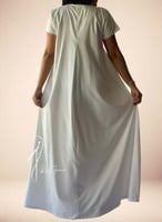 قميص نوم وروب ابيض