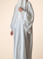 ثوب عباية سستة بيضاء حج وعمرة أبيض