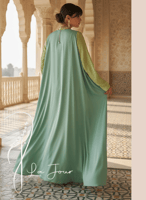 ثوب أخضر باتيك من لاجور حق رمضان