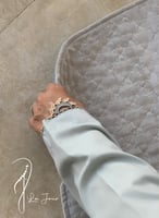 شرشف صلاة سحاب تفني مزين بالكروشي يدوي و الطرحة من...