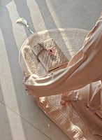 شرشف صلاة لف بيج قطن بالكروشيه يدوي من لاجور