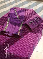 شرشف صلاة لف بنفسجى اويا فاخر و انيق
