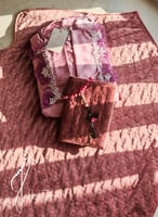 شرشف صلاة لف بنك مزين بأويا يدوية من لاجور