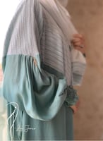 عباية شرشف سستة تفني فاخر من القطن الستان و القطن...