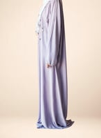 شرشف صلاة سستة موف باستيل بالكروشيه و الورد الاويا