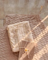 شرشف صلاة لف سكرى مزين بالاويا اليدوي التركي