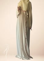 شرشف صلاة لف سكري مزين بالكروشبه الفاخر طرحة منفصل...