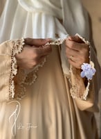 شرشف صلاة لف بيج كروشيه يدوي طرحة منفصلة